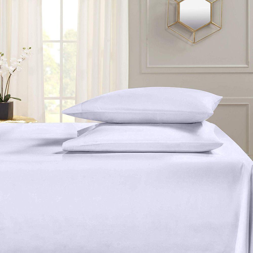 Egyptian Cotton 300TC Charcoal Flat Sheet