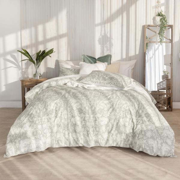 DESIREE SEAFOAM DUVET COVER SET
