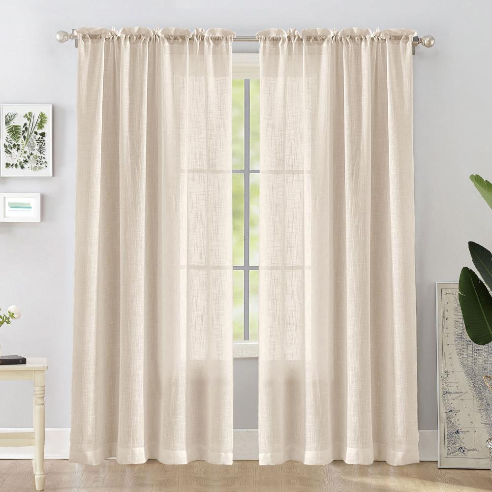 Sheer 3 Nude Curtain
